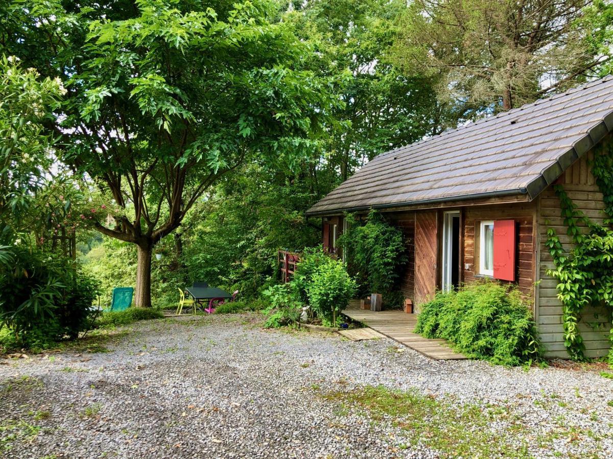 La Cabane Des Coteaux Gan Bagian luar foto
