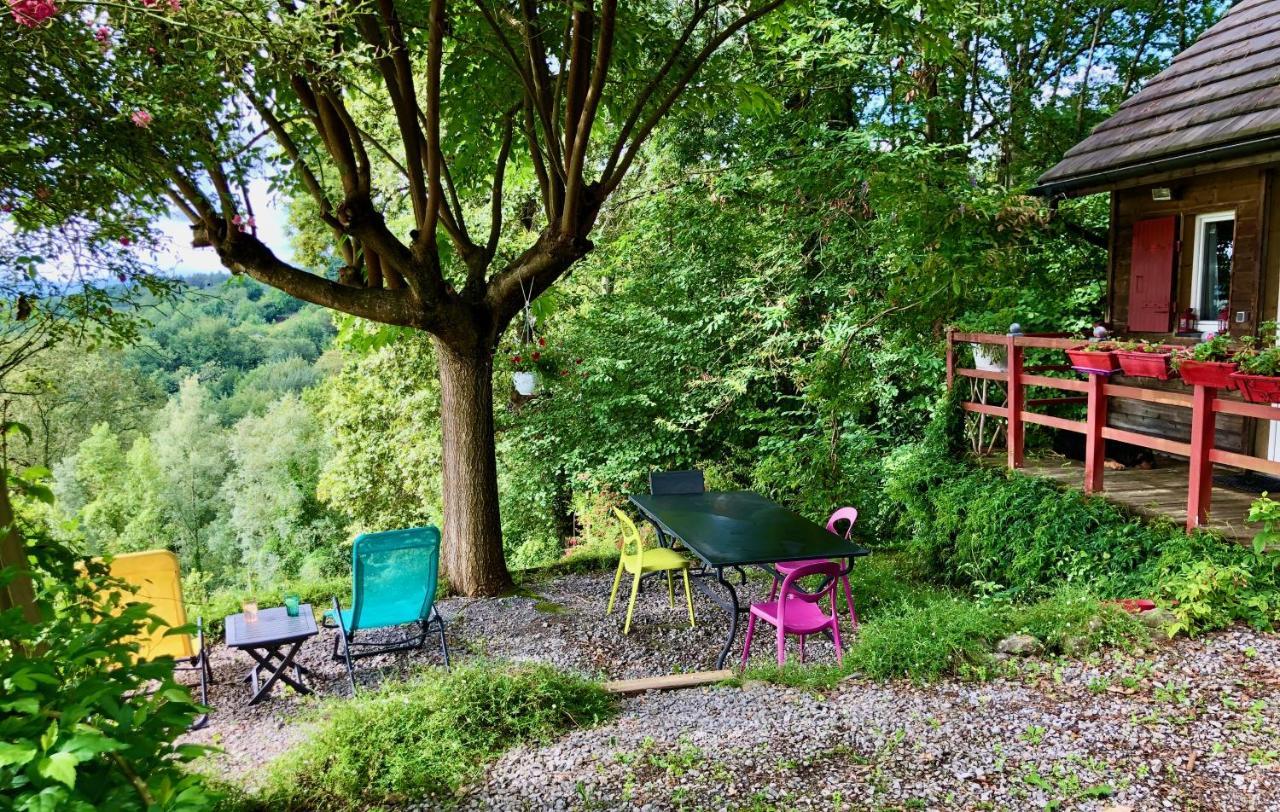 La Cabane Des Coteaux Gan Bagian luar foto